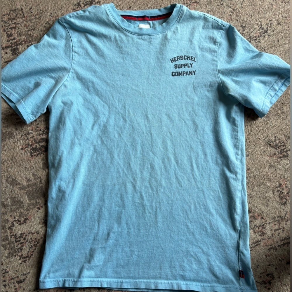 Herschel Supply Company Blue Tee Shirt